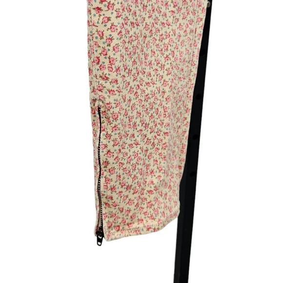 Ralph Lauren Denim & Supply Womens Floral Jeans Zip Bottom Size 32 - Picture 6 of 7